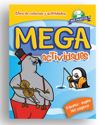 Libro para colorear Mega actividades
